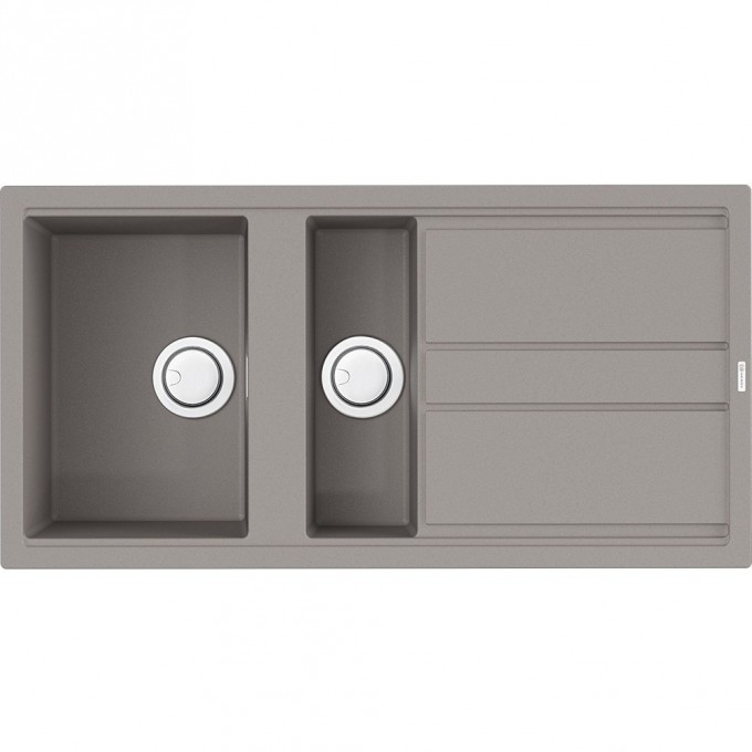 Мойка OMOIKIRI KITAGAWA 100-2-GR Artceramic/leningrad grey 4993804