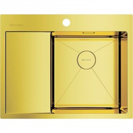 Мойка OMOIKIRI AKISAME 65-LG-R нерж.сталь/светлое золото Мойка OMOIKIRI AKISAME 65-LG-R нерж.сталь/светлое золото